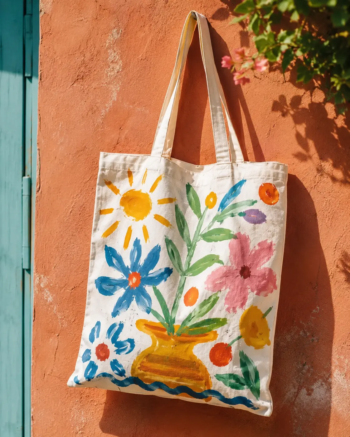 Peinture sur Tote Bag